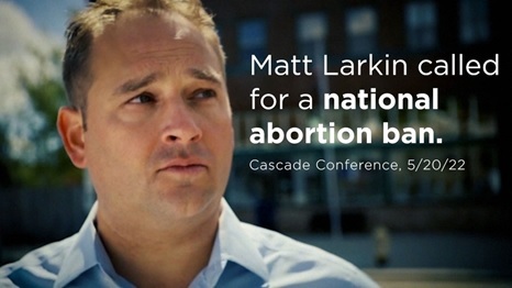 Matt Larkin wants an national abortion ban