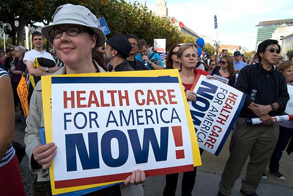 Health care for America now!